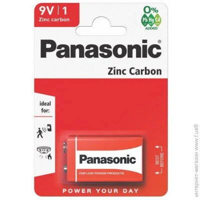 Panasonic   6F22/1BL Zinc Carbon (5410853032892)