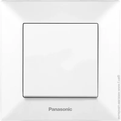 Panasonic Выключатель Arkedia Slim одноклавишный, белый Panasonic Выключатель Arkedia Slim одноклавишный, белый