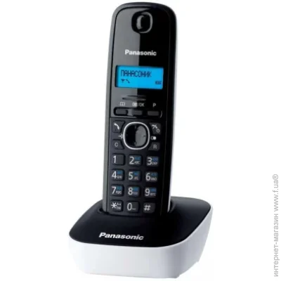 Panasonic KX-TG1611 Black White (KX-TG1611UAW)