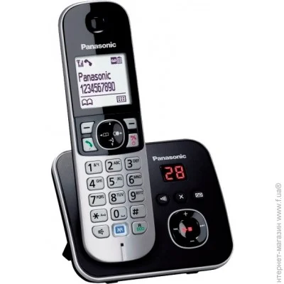  Panasonic KX-TG6821 Black (KX-TG6821UAB)
