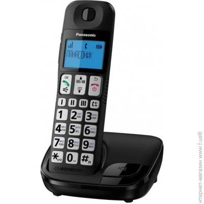  Panasonic KX-TGE110 Black (KX-TGE110UCB)