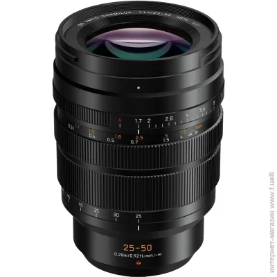 Panasonic   Micro 4/3 Lens 25-50mm f/1.4 ASPH (H-X2550E)