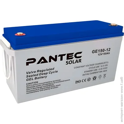    Pantec PTG150-12 12V/150Ah GEL