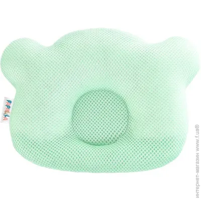 Подушка дитяча ортопедична Ведмедик ТM PAPAELLA для немовлят 20х27х5 см м'ята (8-32377*002) Подушка дитяча ортопедична Ведмедик ТM PAPAELLA для немовлят 20х27х5 см м'ята (8-32377*002)
