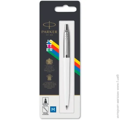 Parker   Jotter White 15 036