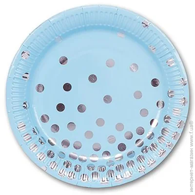 Тарелка мелкая Party Хата Тарелки бумажные Горошек серебро 17см 6 шт. Тарелка мелкая Party Хата Тарелки бумажные Горошек серебро 17см 6 шт.