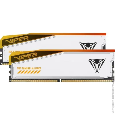   Patriot 32 GB (2x16GB) DDR5 6000 MHz Viper Elite 5 RGB TUF Gaming Alliance (PVER532G60C36KT)
