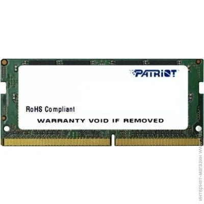   Patriot DDR4 8GB, 2666 MHz, PC21300 (PSD48G266681S)