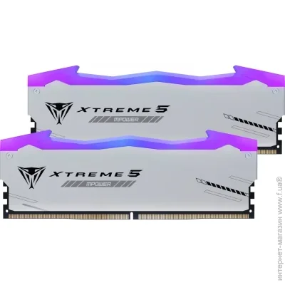  ' Patriot DDR5 32GB (2x16GB) 8000 MHz Viper Xtreme 5 MPOWER RGB Patriot (PVXR532G80C38KM)