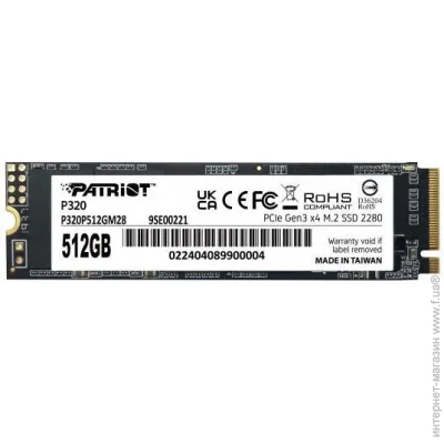 SSD Patriot P320 512 GB (P320P512GM28)