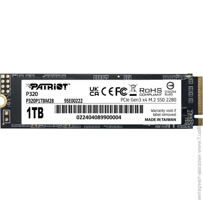 SSD Patriot P320 1 TB (P320P1TBM28)