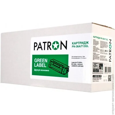  Patron CB436A/Canon 713 Green Label (CT-HP-CB436A-PN-GL)