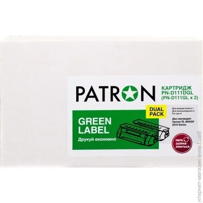  Patron MLT-D111S Green Label Dual Pack (PN-D111DGL)