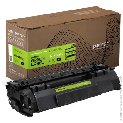  Patron HP Q5949A GREEN Label (PN-49AGL)