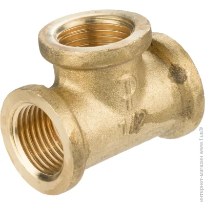 Фитинг Pattaroni Тройник ВВВ латунный 1/2'' Фитинг Pattaroni Тройник ВВВ латунный 1/2''