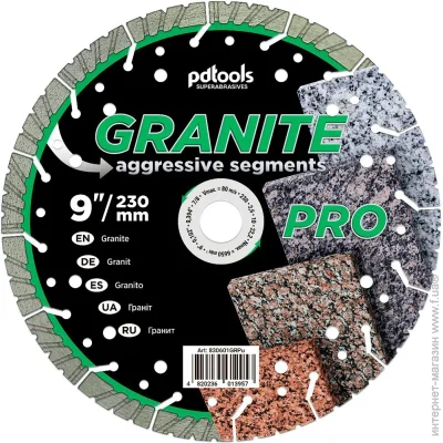 ³  PDT    GRANITE PRO 230x2,6x22,23 830601GRPu
