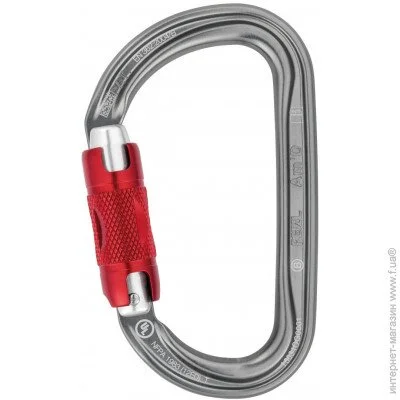 Petzl  Am"D Twist-lock Grey (1052-M34A RL)