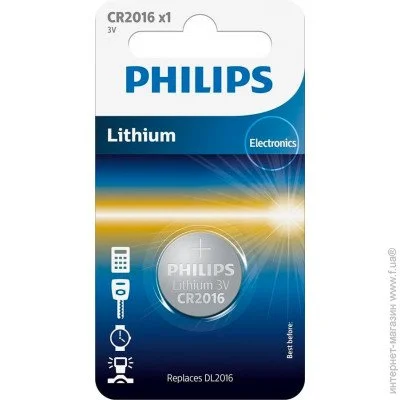  Philips CR2016 (CR2016/01B)