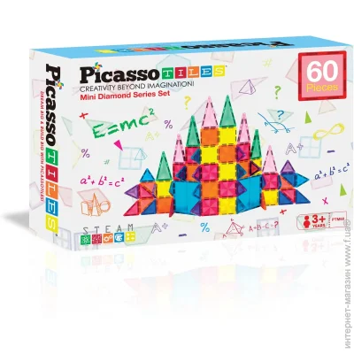   Picasso Tiles   60  PTM60 60 .