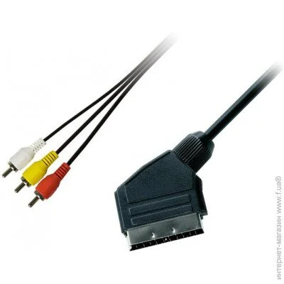  Piko (1283126473975) SCART-3xRCA, 1.5 Black