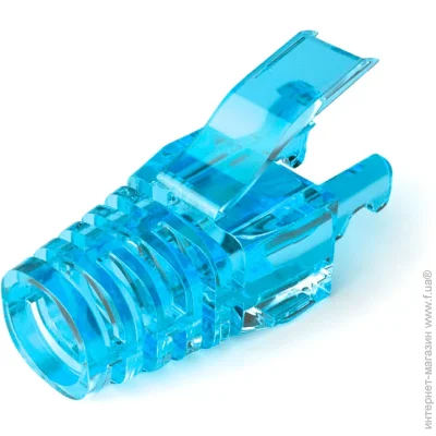   Pipo   RJ-45 Cat.5/Cat.6 (100 /.), Transparent-blue
