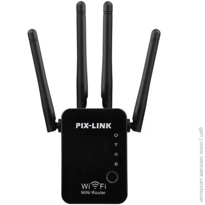 Pix-Link   Wi-Fi LV-WR16Q Black (17604)