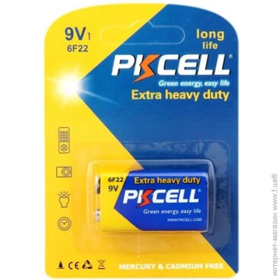 Pkcell   9V / 6LR61, , 1      , Q10