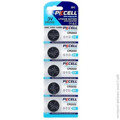  Pkcell CR2032 5.