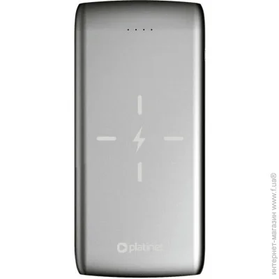  Platinet 10000mAh 18W QI Wireless Charging Type-C Black (44244)