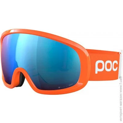 poc Fovea Mid Clarity Comp   (Fluorescent Orange/Spektris Blue, One Size) (PC 404098271ONE1)