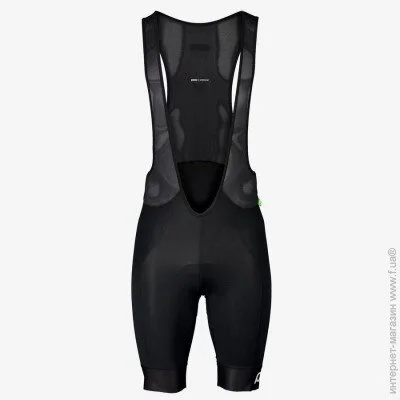 poc Thermal VPDs Bib Shorts     (Uranium Black, M) (PC 581441002MED1)