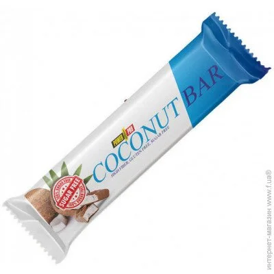 Power Pro Coconut Bar Sugar Free 50 g Coconut (000007498)