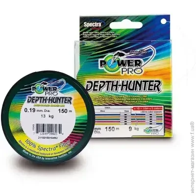 Power Pro  Depth-Hunter Multi Color 150m 0.10mm 11lb/5.0kg (1013-2266.78.59)