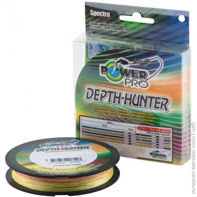 Power Pro  Depth-Hunter (Multi Color) 1600 0.19 28.6lb/13.0 (2266-78-64)