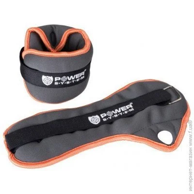 -     Power System PS-4071 Wrist Weights (2.*2 kg) () (PS_4071_Grey)