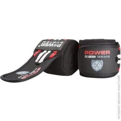 Power System ˳  Elbow Wraps PS-3600&nbsp;Red/Black