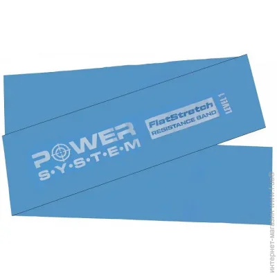  Power System Flat Stretch Band PS-4121 Level 1 Blue