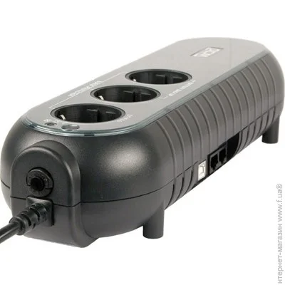    Powercom WOW-700U Schuko USB 700VA/350W