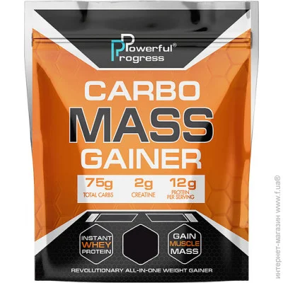  Powerful Progress Carbo Mass Gainer, 2  