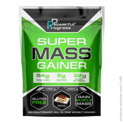  Powerful Progress Super Mass Gainer - 4000g Oreo (100-71-4843166-20)