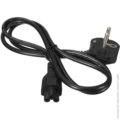 Кабель живлення PowerPlant Сітковий кабель для блоку живлення 3pin (CEE7/7-C5) (2477906648) Кабель живлення PowerPlant Сітковий кабель для блоку живлення 3pin (CEE7/7-C5) (2477906648)