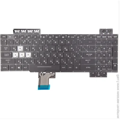 PowerPlant Клавіатура для ноутбука ASUS ROG GL703GS GL703GM (2663841659) PowerPlant Клавіатура для ноутбука ASUS ROG GL703GS GL703GM (2663841659)