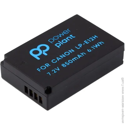 PowerPlant  Canon LP-E 12 H 850mAh (2477894663)