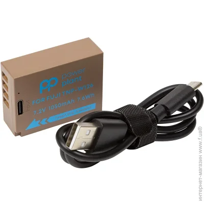 PowerPlant  Fujifilm TNP-W126 1050mAh   Type-C (2477894677)