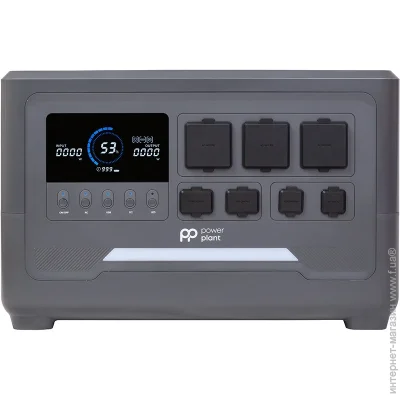 PowerPlant Зарядна станція G24 2048Wh, 2400W (2477908438) PowerPlant Зарядна станція G24 2048Wh, 2400W (2477908438)