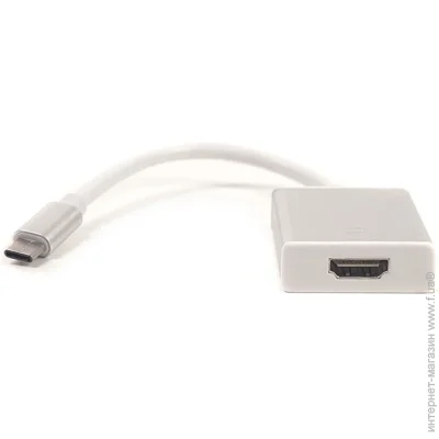 PowerPlant - HDMI female - USB Type-C, 0.15, Blister (2477903829)