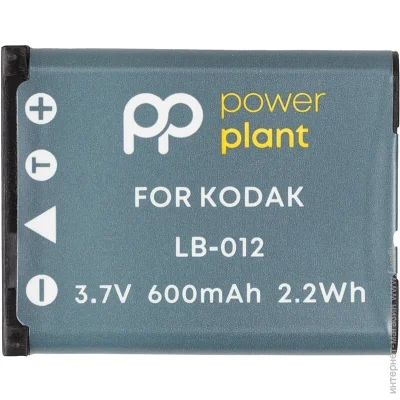 PowerPlant  Kodak LB-012 600mAh (2477894695)
