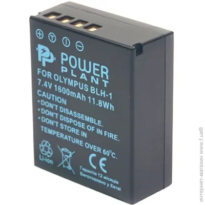 PowerPlant  Olympus BLH-1 1600mAh (2477894717)