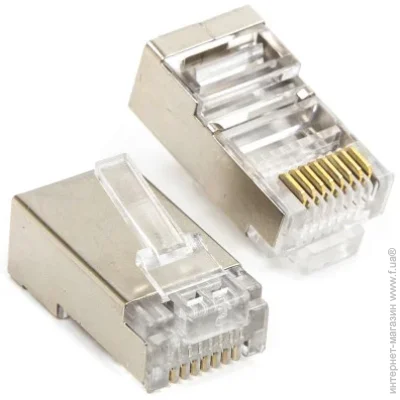  PowerPlant  RJ45 catTCHK5e FTP 8p8c * 100 (LYUS006)