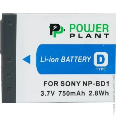  PowerPlant Sony NP-BD1, NP-FD1 (DV00DV1204)
